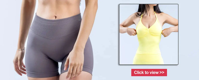 Mallas de impacto NCLAGEN para mujer, pantalones de yoga deportivos sin costuras, banda acanalada baja, ropa de gimnasio, ropa de entrenamiento, mallas ajustadas