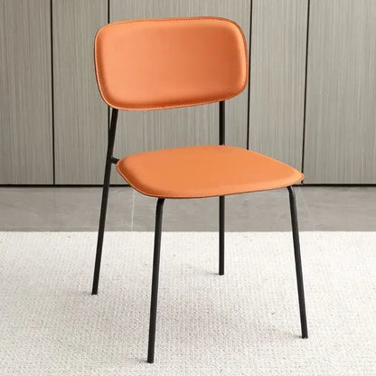 Modern Simple Household Transparent Dining Chair Backrest Single Person Leisure Net Red Table Plastic Chair Makeup Chairs  стул