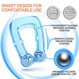 Anti Snoring Devices Men And Women Creative Sleeping Aid Improve Sleeping Magnetic Anti Snoring Nose Clip Forward To Open Airway