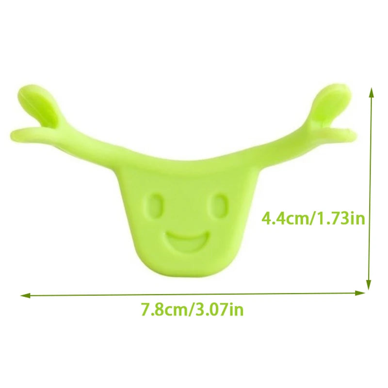 New Smile Corrector Silicone Anti Wrinkle Tool Thin Face Oral Exercise Maker Lip Trainer Big Mouth Toy For Cheek Jaw New