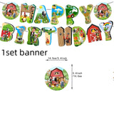 La Granja Zenon Farm Birthday Party Decoration, Paper Plates, Cup, Napkin, Tablecloth, Balloon, Hanging Swirls, Banner, Birthday 