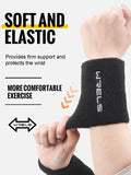 WRELS Wristbands Terry Cloth Moisture Wicking for Sports Tennis Gym Work Out Wristbands Sweatbands Absorbent Wrist Sweat Bands