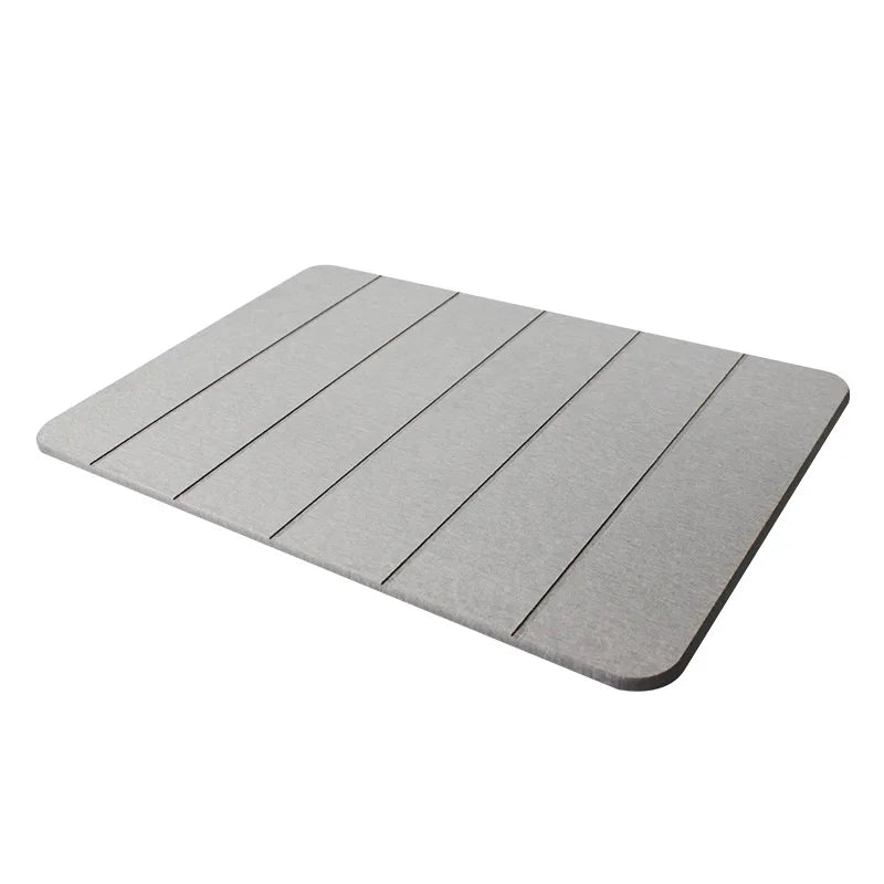 Indoor Diatomite Stone Bath Mat Diatom Mud Soft Mat Water Absorption Quick Drying Diatomite Stone Shower Mat Entryway Rugs