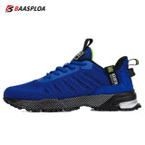 Baasploa Professional Running Shoes For Men Lightweight Men's Designer Mesh Sneakers Lace-Up Male Outdoor Sports Tennis Shoe