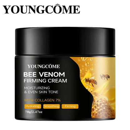 Premium Bee Venom Cream for Face & Neck - Collagen Boost, Skin Tightening, Natural Moisturizer for Sensitive Skin, Non-Greasy
