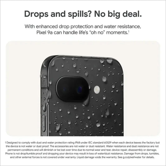 New Google pixel 9a, 6,3 inches, 1080x2424, POLED, 120Hz 5100mah. Google tsor G4 Titan m2, 8G RAM ,128/g smartphone
