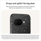 New Google Pixel 9a, 6.3 inches, 1080x2424, POLED, 120Hz, 5100mAh. Google Tensor G4 Titan M2, 8GB RAM, 128GB smartphone.