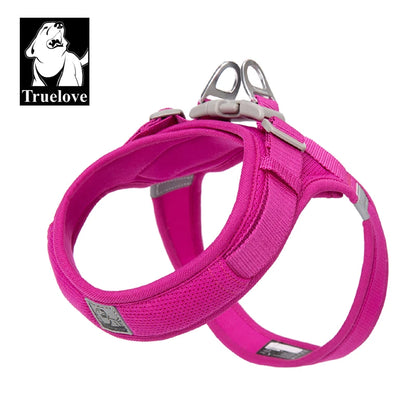 Truelove Pet harness For small and medium Dog Breathable Nylon Mesh Outdoor Training Adjustable Chest Heavy Duty TLH3013