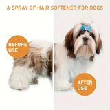 100g Pet Hair Smoothing Care Spray Contains Mild Ingredients, Deeply Moisturizing and Moisturizing Hair. One Spray Can Soften Your Pet Hair More Smooth and Shiny.