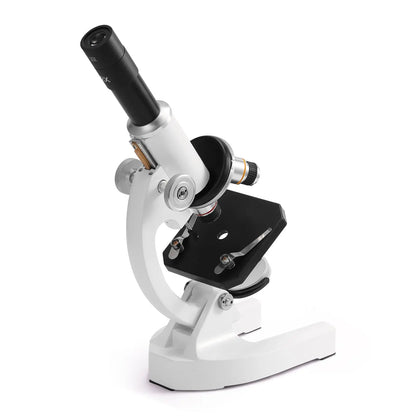 64X-2400X Monocular Optical Microscope Elementary School Children Science Experimental Biology Microscope Digital Microscope