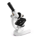 Microscopio óptico monocular 64X-2400X para niños de primaria, ciencias, biología experimental, microscopio digital