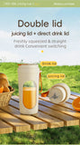 12 Blades Electric Portable Blender 350ML Juicer Fruit Mixers USB Rechargeable Smoothie Juicer Cup Squeezer Juice Maker
