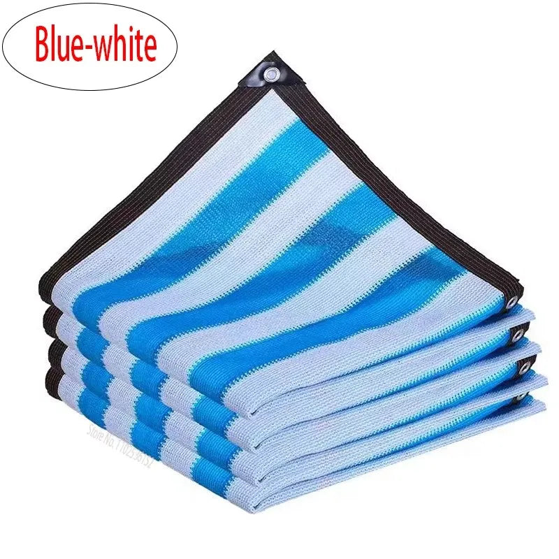 Multiple color outdoor garden sunshade net, terrace sunshade net, camping sunshade net, UV protection, HDPE sunscreen cloth, sun