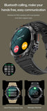 MEVADEN 1.39 inch HD Bluetooth Call Smart Watch Men Sports Fitness Tracker Heart Monitor 400mAh Smartwatch For Android IOS MD56