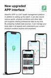 Nuevo reloj inteligente Apple Watch 10 con GPS, NFC, carga inalámbrica, Bluetooth, llamadas, resistente al agua, HD AMOLED, para Android e iOS.