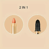 Eyeshadow Stick Pencil Waterproof Glitter Matte Eyeshadow 2 in 1 Pearly  Makeup High Pigmented Eyelid Under Crease Eyeshadow Pen