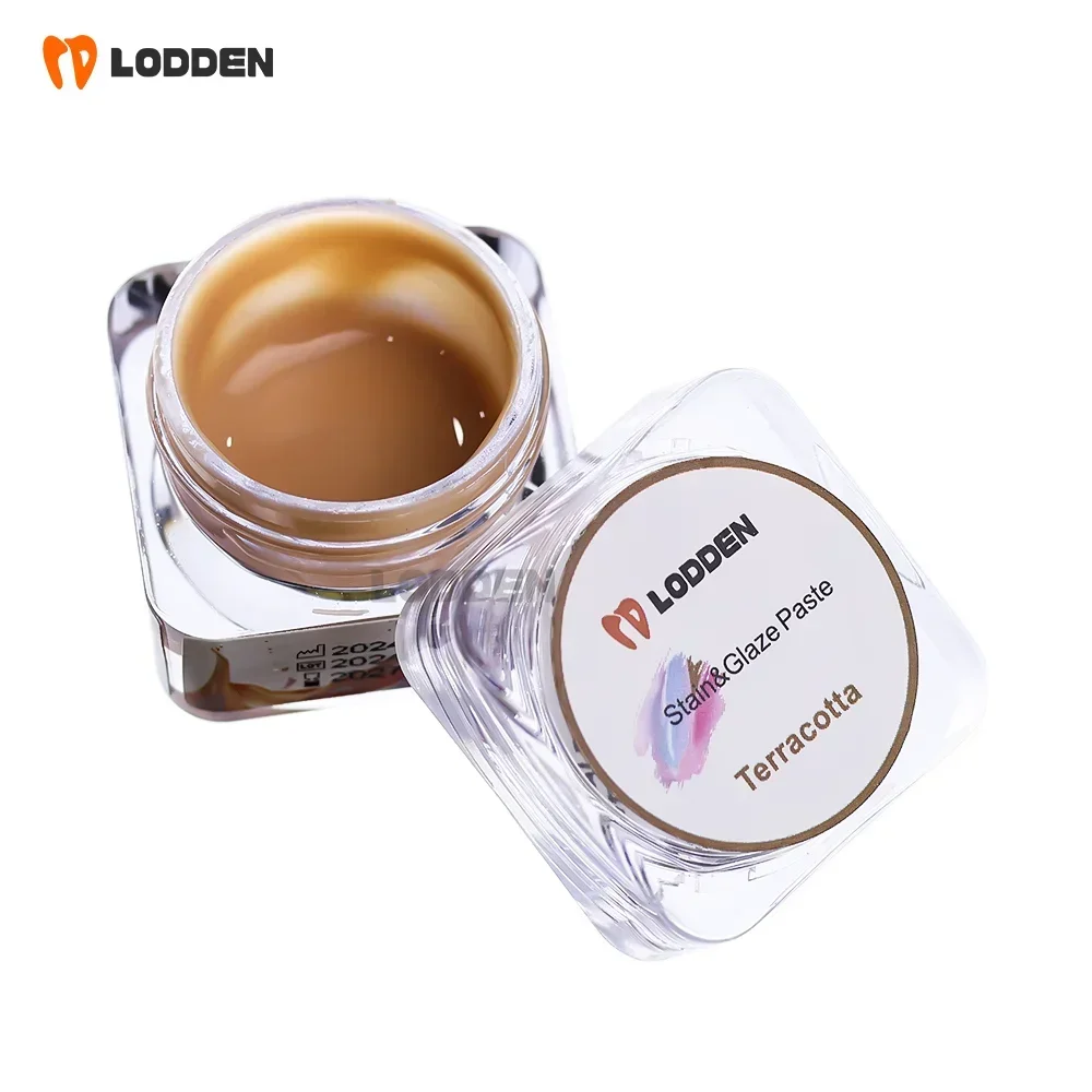 Dental Glaze Paste Diluent Liquid Refreshing Liquid Stain and Glazing Paste Kits for Zirconia Dental Lab Cad Cam Material Lodden