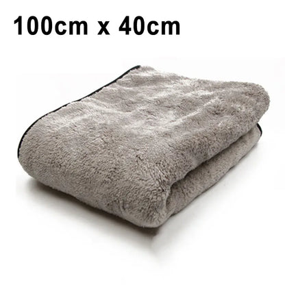 Toalla de microfibra para lavado de autos SEAMETAL, súper absorbente, para limpieza y secado de autos, paños multifuncionales para accesorios de lavado de autos.