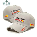 2025 New Red Bull Hat Czech Perez Red Bull Racing Racing Hat Men's and Women's Outdoor Red Bull 1 Sun Hat Red Bull Baseball Hat