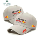 2025 New Red Bull Hat Czech Perez Red Bull Racing Racing Hat Men's and Women's Outdoor Red Bull 1 Sun Hat Red Bull Baseball Hat