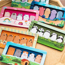 150 Sheets/set Cartoon Animals Sticky Notes Classified Indexing Stickers Bookmarks Notepads Stationery