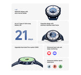 Smartwatch Xiaomi Watch S5 (Versão Global) – Tela AMOLED de 1,48", bateria com 21 dias de duração, monitoramento de saúde 24 horas e mais de 150 modos esportivos.