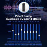 Auriculares inalámbricos FIIL T2 Pro con micrófono dual, 37 dB, híbridos ANC, Bluetooth 5.2, TWS ENC, auriculares de alta fidelidad, carga inalámbrica rápida.
