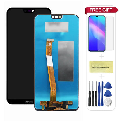 5.84" For Huawei P20 Lite LCD Display Touch Screen Digitizer For Huawei Nova 3e LCD ANE-LX1 ANE-LX2 Display with frame Replaceme