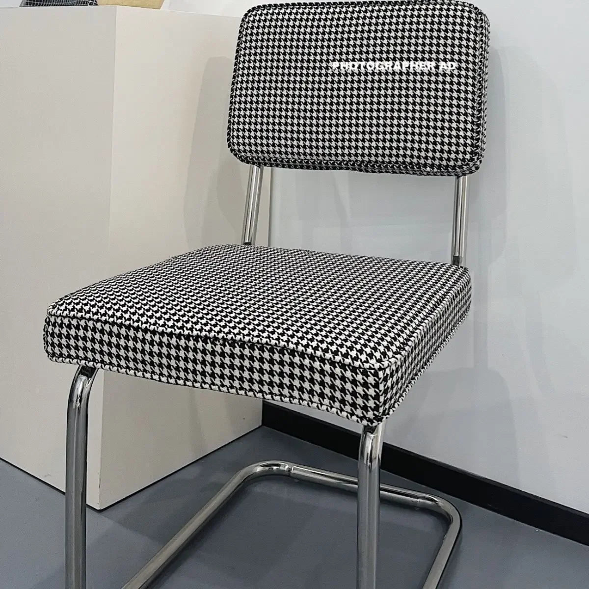 Mid-Century Modern Dining Chairs with Metal Frame, Multiple Styles Leisure chair for Kitchen, Living Room, Office , Muebles