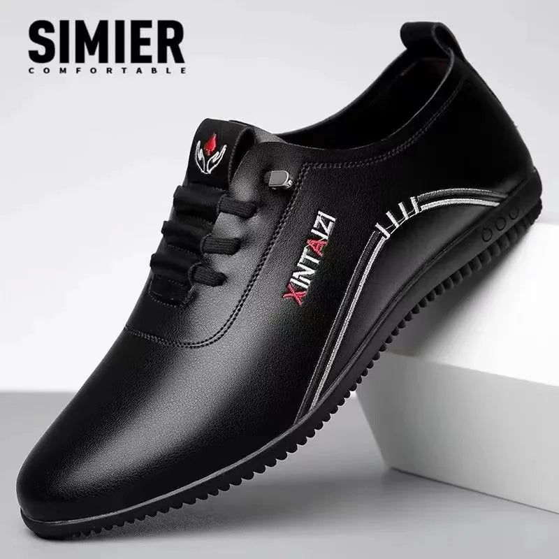 2024 New Casual Shoes for Men Fashion Lightweight Men Walking Shoes Comfortable Slip-on Loafers Outdoor All-Match Men Flat Shoes