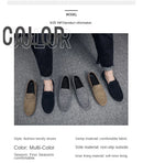 New Men's Loafers, Lightweight and Breathable Casual Shoes, Mens Flat Driving Shoes, Soft Sole Slip-on Business Shoes, Moccasins