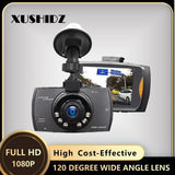 XUSHIDZ 1080P Dash Camera Car Camera Night Vision Vehicle Video Recorder Dashcam DVR Loop Recording Q02 High Cost-Effective