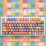 LeoBog-Hi8 Kit Teclado Mecânico, Bluetooth Sem Fio, Teclado Hot Swap Gaming, Kits De Alumínio, 80 Chaves, Modo 3, 2.4G, Gif