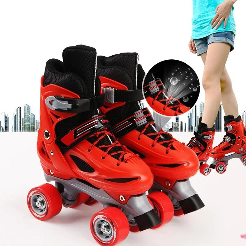 Size 23 24 25 26 27 28 29 - 41 Breathable Skating Shoes Stable Children Skates Roller Skates Kids Beginner Shoes