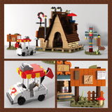 1125PCS/set CLassic TV Shows Gravityed Fall House Building Block Toy for Kids Fan Gifts Farm Architecture Model Bricks City View