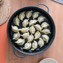 8.7/9.8/11/11.8inch Cast Iron Skillet with Double Handles Frying Pan Baking Tray for Bread Baking Outdoor Cooking Camping