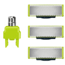 1-10PCS Shaver Replacement Blade Trimmer Replacement Heads for OneBlade QP2520 QP2515 QP2630 QP6510 QP6520 QP6530 Holder