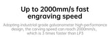 LASERPECKER 4 LP4 Laser Engraving Machine for All Materials Dual Light Laser Engraver Portable for Metal Wood Plastic Carving