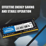 Latumab SODIMM Memoria DDR4 DDR3 DDR3L DDR2 16GB 8GB 4GB 2GB 3200 2666 2400 2133 1866 1600 1333 800 667 MHz Laptop Ram Memoria