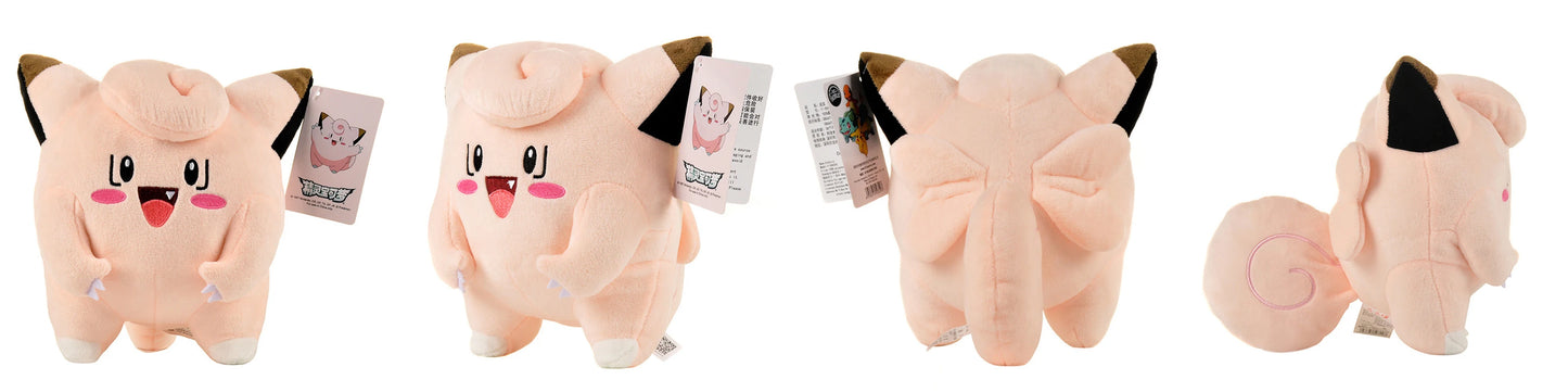 Peluche de Pokémon de alta calidad con etiqueta, dibujo animado de Pikachu, Charmander, Squirtle, Bulbasaur, muñeco de peluche, regalo para niños.