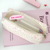 18*7*8cm Makeup Bag High-Quality Canvas Portable Storage Bag Stylish Pen Bag For Artists Portable Travel Accessories
