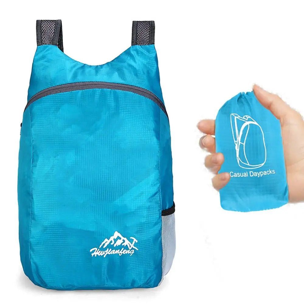 Outdoor Ultralight Nano Waterproof Lightweight Packable Backpack Folding Handy Bag Men Women Daypacks Travel Daypack