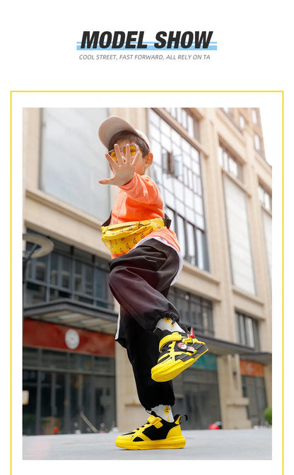 Children Cartoon Sneakers Kids Shoes Fashion Boys and Girls Sneakers Student Casual Running Shoes Breathable and Lightweight