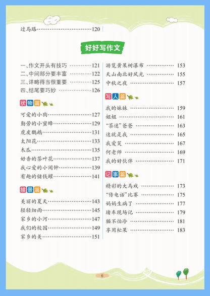 Primary School Students' Writing Training, Comprehensive Chinese Language Exercises