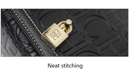 CH Autumn and Winter Solid Color Crossbody Bag Letter Printing High Quality Women's Fashion Elegance 2025 Classic Women's Bag