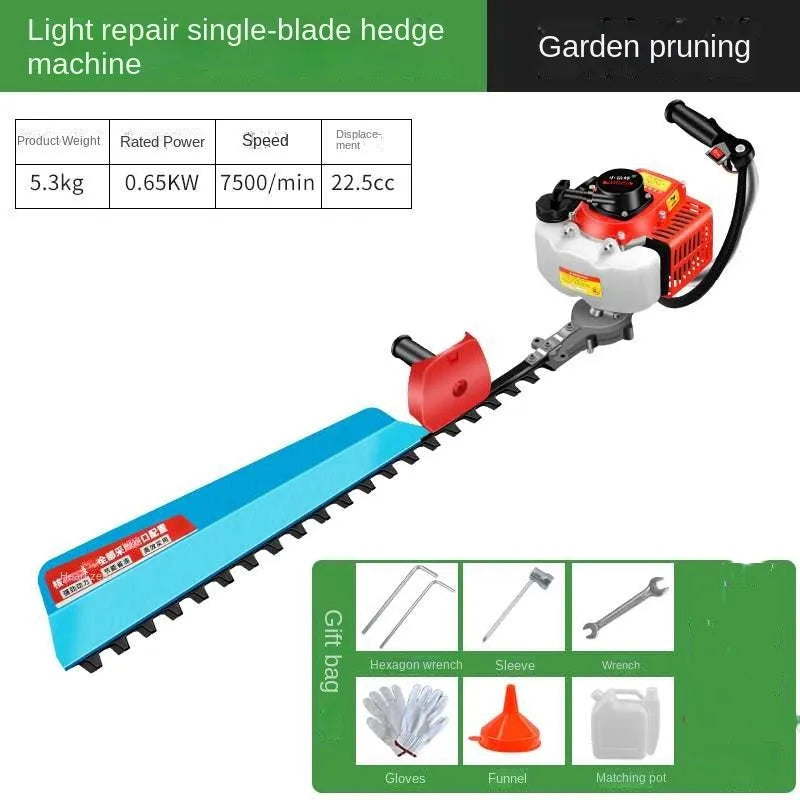Gasoline Hedge Trimmer Tea Tree Landscaping Pruning Thick Branches And Then Trimming Hedge Shears Кусторез Аккумуляторный Garden