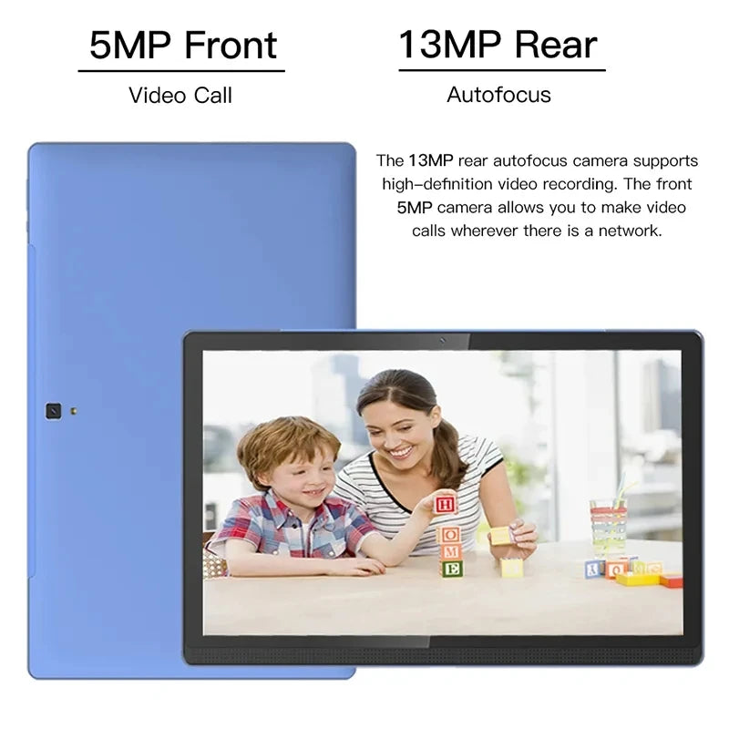 14.1inch Tablet L14 Pro Tab With Large Screen 1920*1080 IPS Screen 12GB+256GB Android 12 Tablets Deca Core 13+5MP Bluetooth WiFi