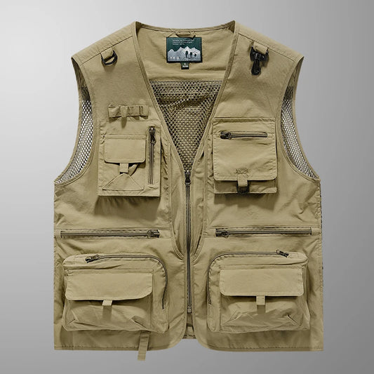 Artículos versátiles nuevos de primavera, otoño y verano 2024 en existencia, chalecos de moda y tendencia, ropa para hombre Jeep, compras y