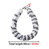 60cm Parrot Climbing Rope Hamster Swing Toy Guinea Pig Hanging Braided Bird Chew Rope Sugar Glider Cockatiel Pet Stand Training
