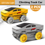 LED Light-Up Cars for Glow Race Track, Electronic Car Toy, Kid Railway Luminous Machine, Track Car for Boys, Birthday Gift